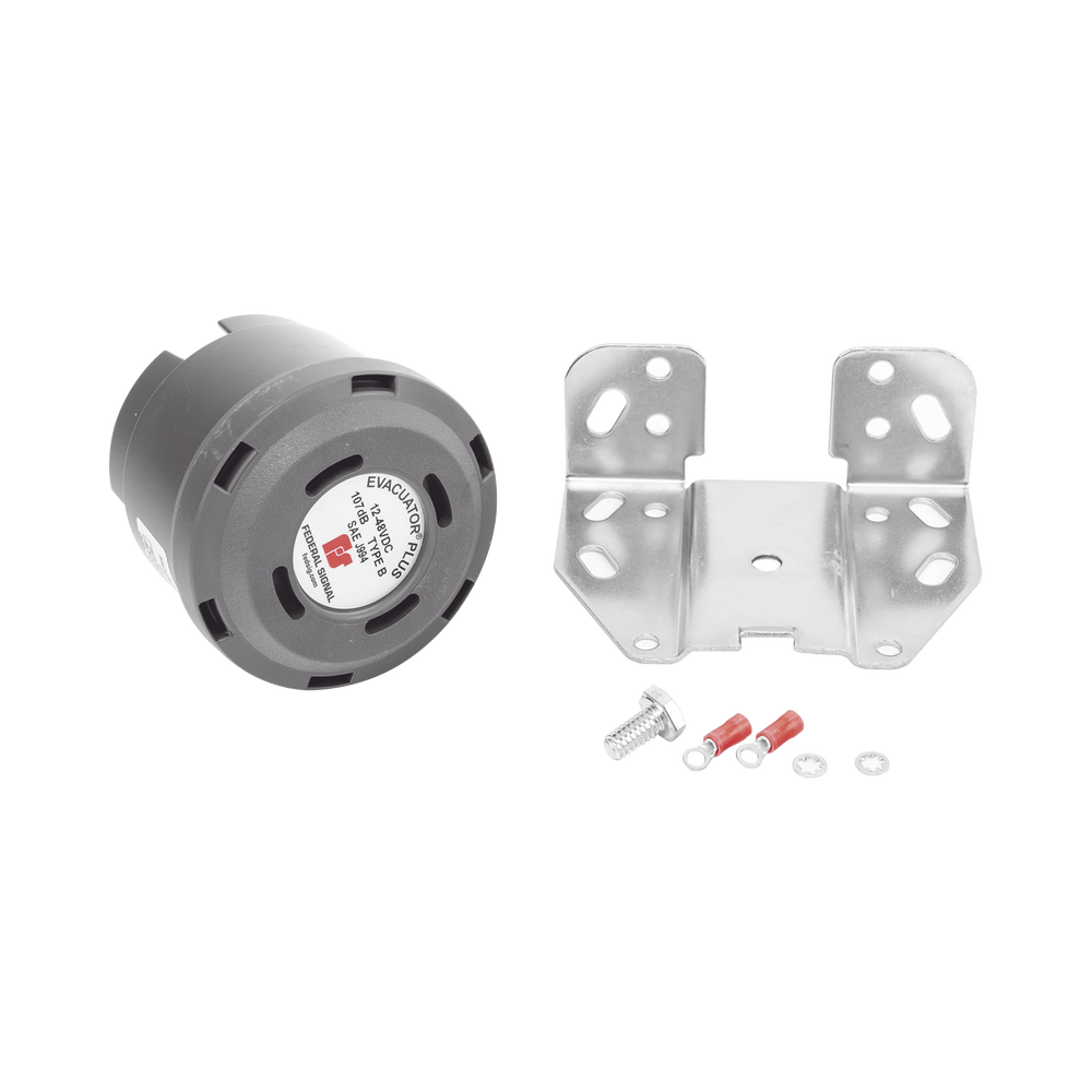 Backup Alarm and Siren, 12-48 VDC, 107 dB for Heavy Duty