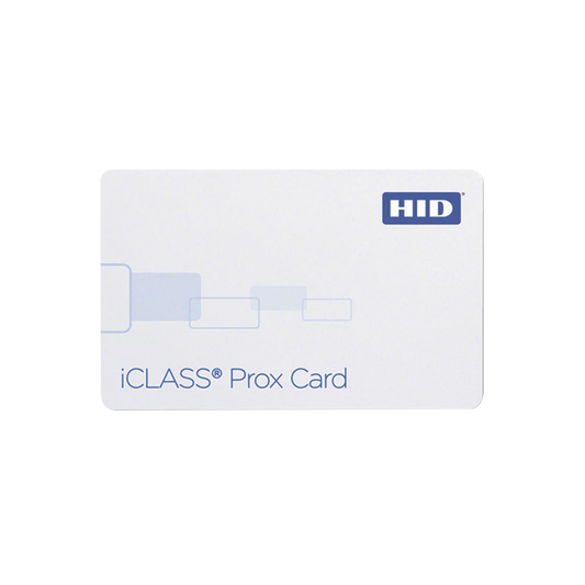 Tarjeta Dual PROX/  iCLASS 32k bit (Applicación) Delgada / Garantía de por Vida