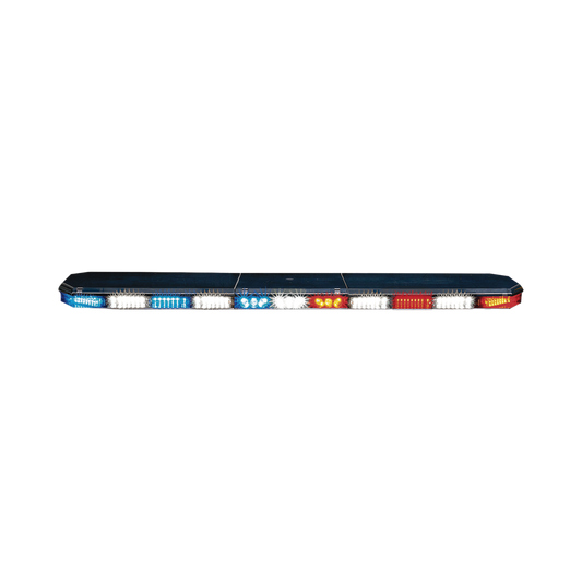 Torreta 47" Serie 21 con 246 LEDs, frente: Rojo/Blanco, Azul/Blanco, trasero: Rojo/Ámbar, Azul/Ámbar