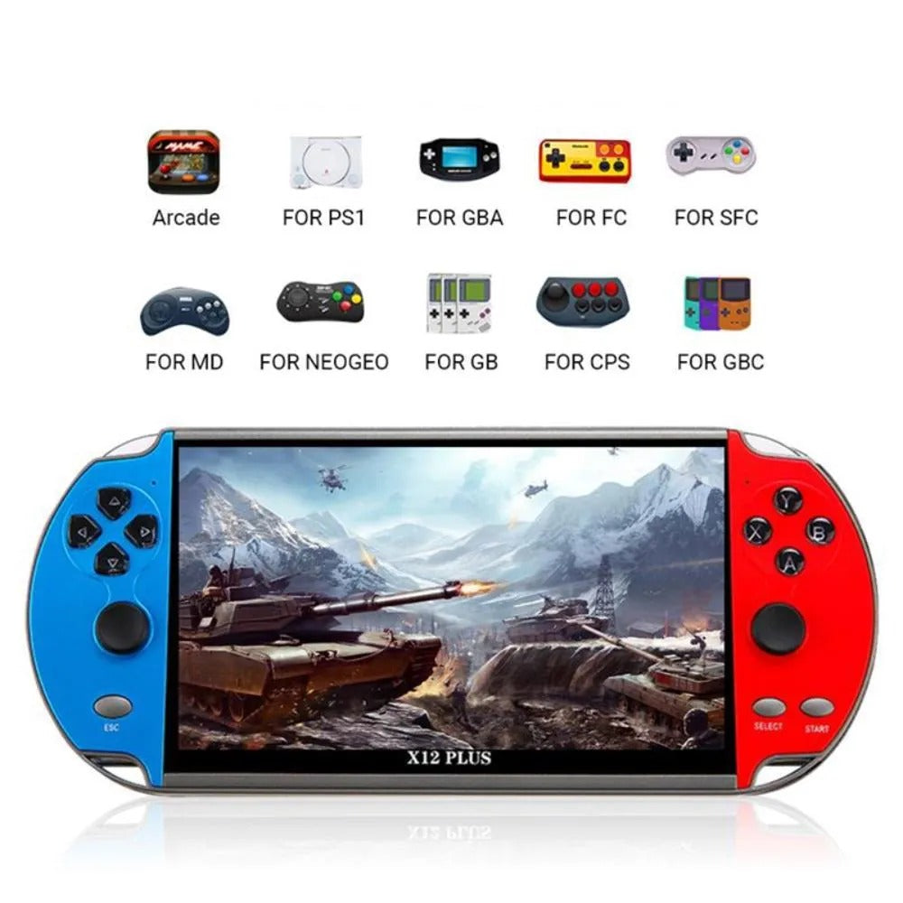 Consola De Juegos Portátil Retro X12 PLU