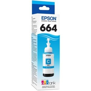 Botella de tinta Epson T664220-AL cian, inyección, 70 ml