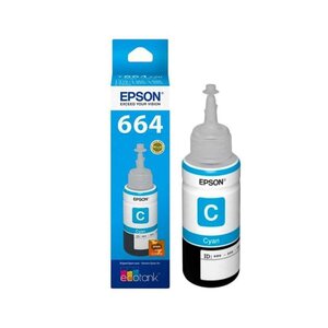 Botella de tinta Epson T664220-AL cian, inyección, 70 ml