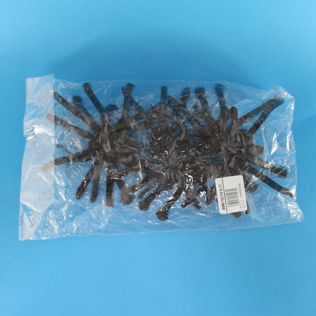 Araña plalstica x6 pcs