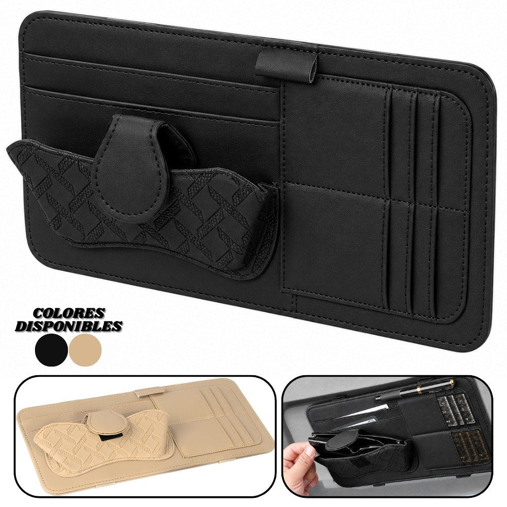 Organizador De Visera Para Carro Multius
