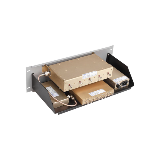 Multiacoplador y Preselector EMR, 300-512 MHz, 8 Canales, 3-10 MHz, N/BNC Hembras.