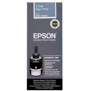 Botella de tinta Epson T774120-AL negro, inyección de tinta
