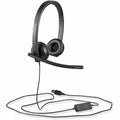 Audífonos Logitech H570e 981-000574 cableados USB micrófono con cancelación