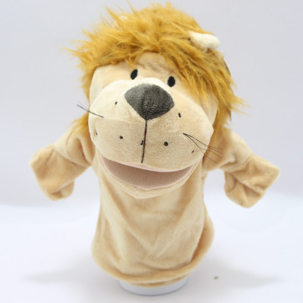 Títere de peluche con motivo animal para juego infantil