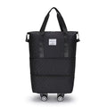 Bolso expandible con ruedas
