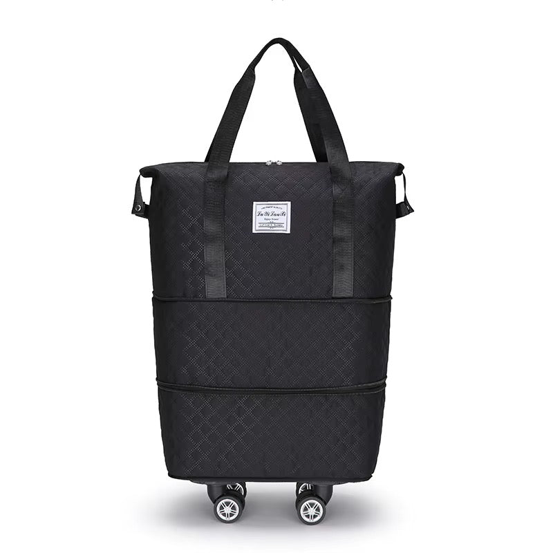 Bolso expandible con ruedas