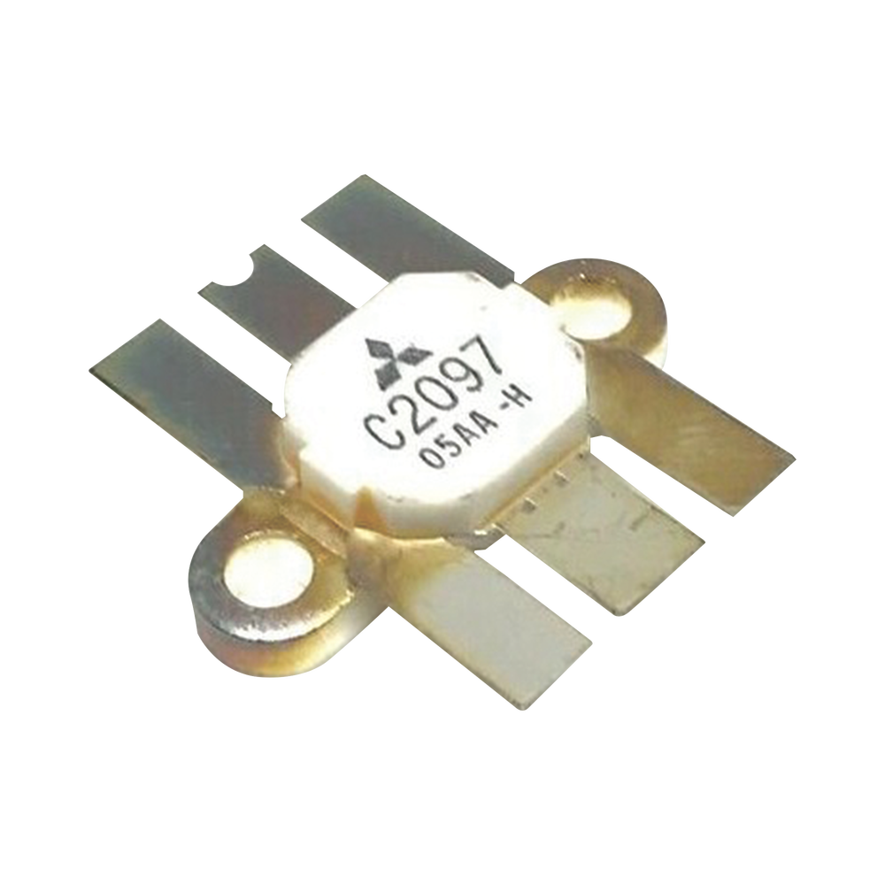 Transistor  de Silicio NPN Epitexial, 30 MHz, 13.5 Vcd, 70 Watt, T-40E.