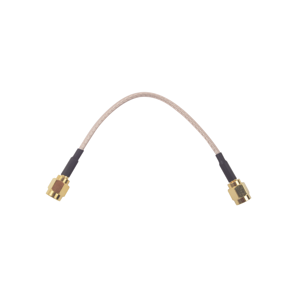 Jumper y Cable de Red para Equipo de Redes Inalámbricas SMA Macho Inverso en ambos extremos.