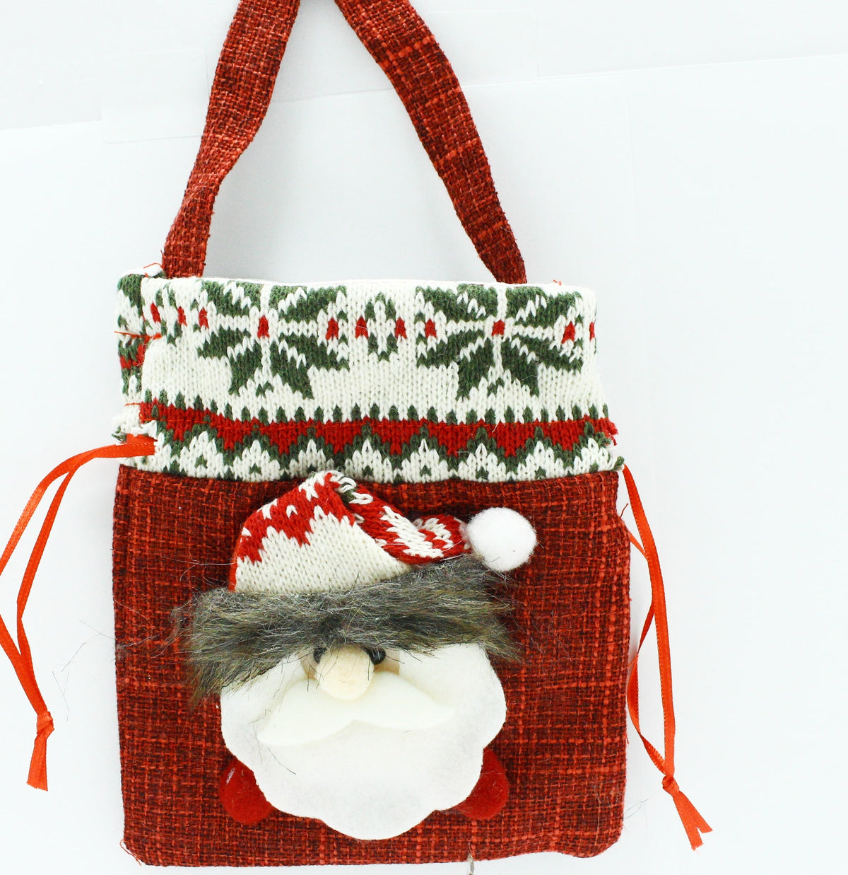 adorno bolsa navideña