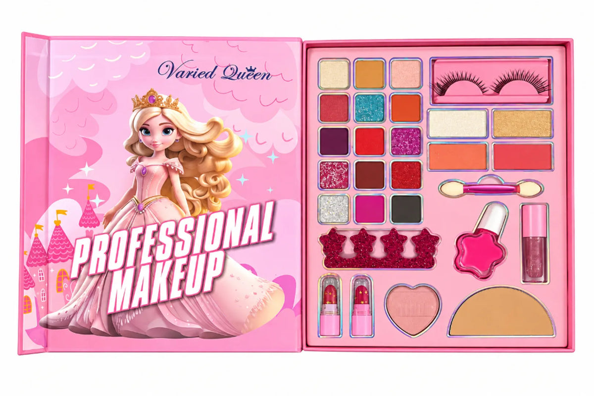 Kit de maquillaje infantil con accesorio