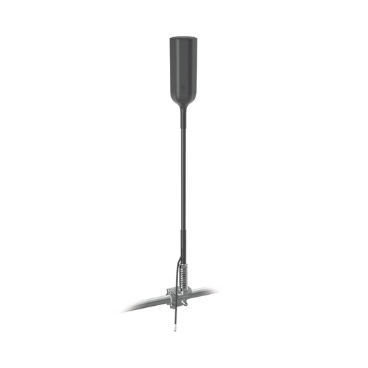Antena Omnidireccional para Amplificador o Modem 4G/3G | Con montaje para espejo de Tractocamión | Rangos de frecuencia 700-900 MHz, 1710-2270 MHz | Ganancia Máxima 4.3 dBi.
