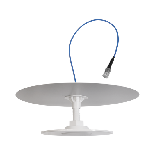 Antena Omnidireccional de Bajo Perfil Ultra Delgada con Reflector para Máxima Ganancia| Cubre bandas de celular 4G, 3G y WiFi de 608 a 2700 MHz | Ganancia de 7 dBi