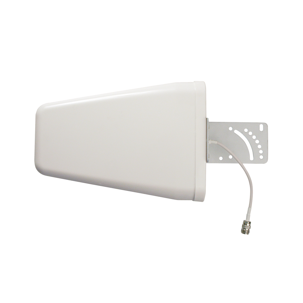 Antena Direccional de Banda Ancha de Alto Desempeño, 698-960 MHz / 1695-2700 MHz, conector N hembra. 50 Ohm de impedancia.