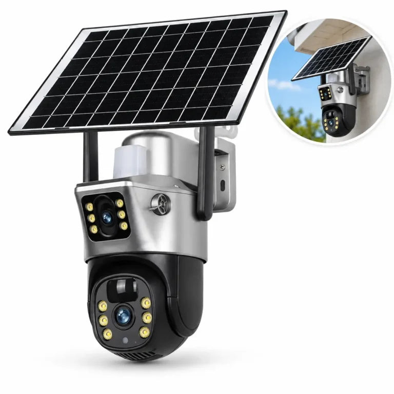 Camara wifi con panel slar