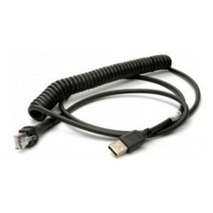 Cable Honeywell 53-53235-N-3 USB tipo A a USB tipo B, 2.9 m, negro