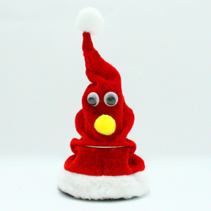 Gorro navideño bailarin con sonido