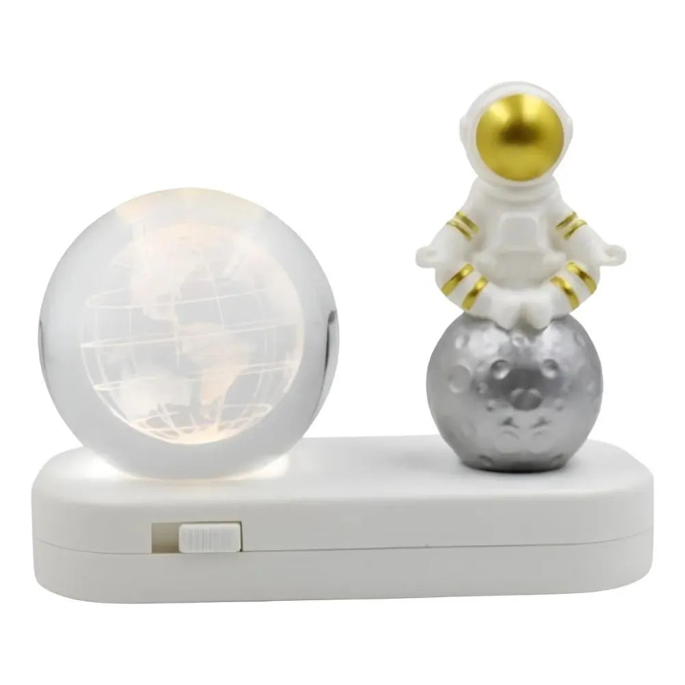 Lampara astronauta bola cristal tc