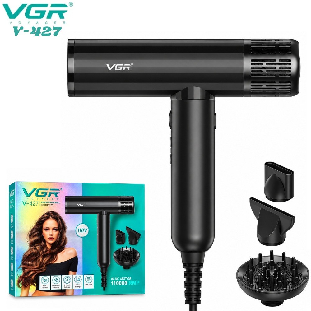 Secador De Cabello Ionico Vgr V-427