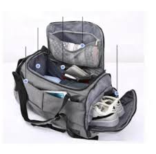 Bolso con espacio para zapatos a16
