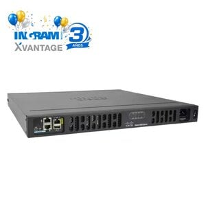 Router Cisco ISR4331/K9 3 puertos, 4GB flash, Gigabit Ethernet