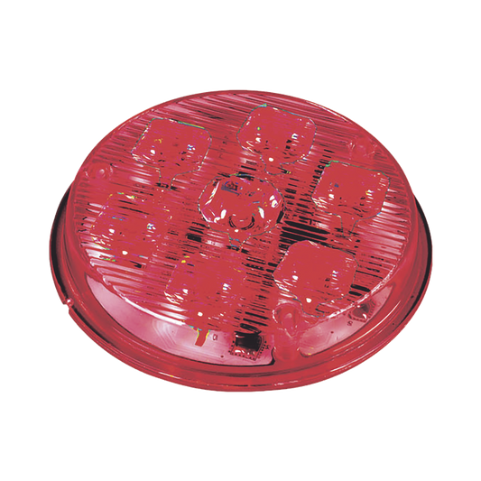 Lente exterior transparente Par36 y LED rojo / claro