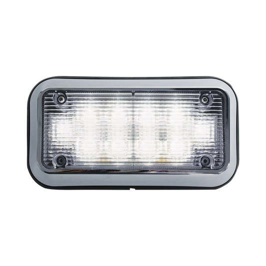 Luz Perimetral 3X7 y LEDs claros, con bisel