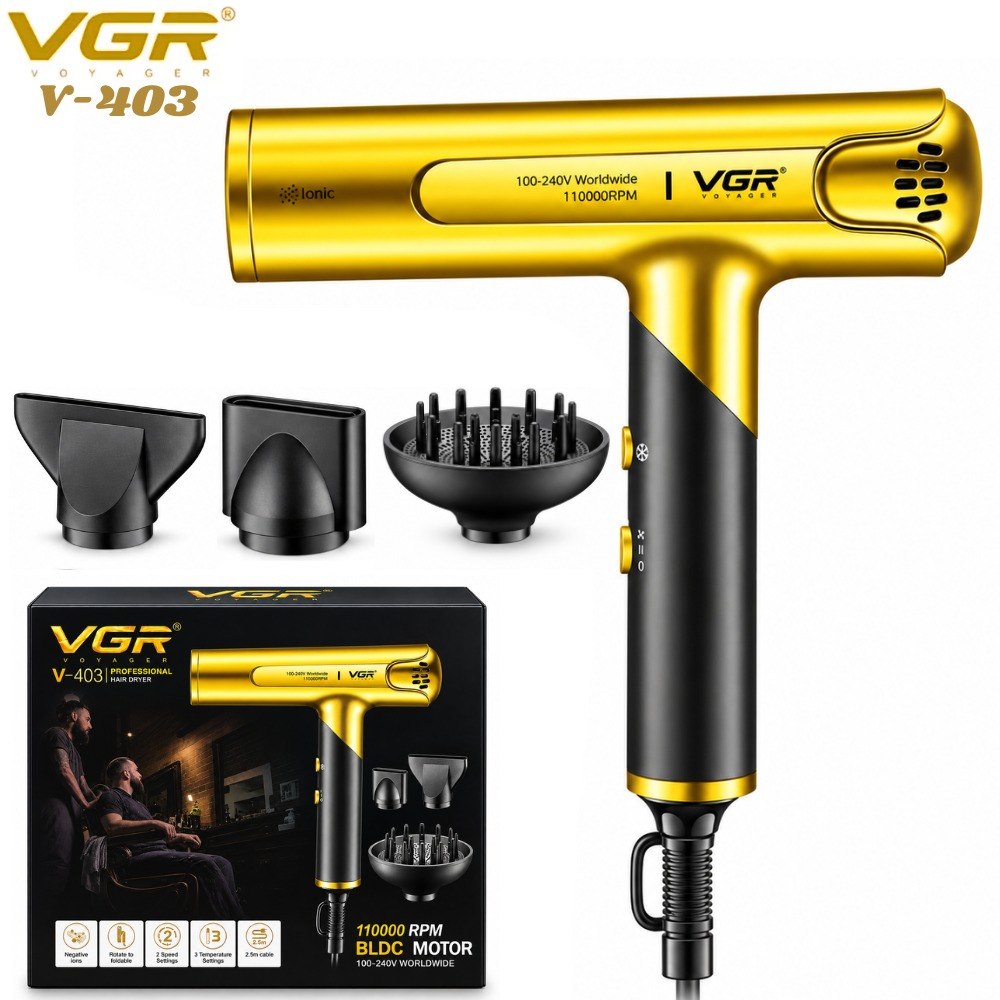Secador Cabello Iones Negativos V-403