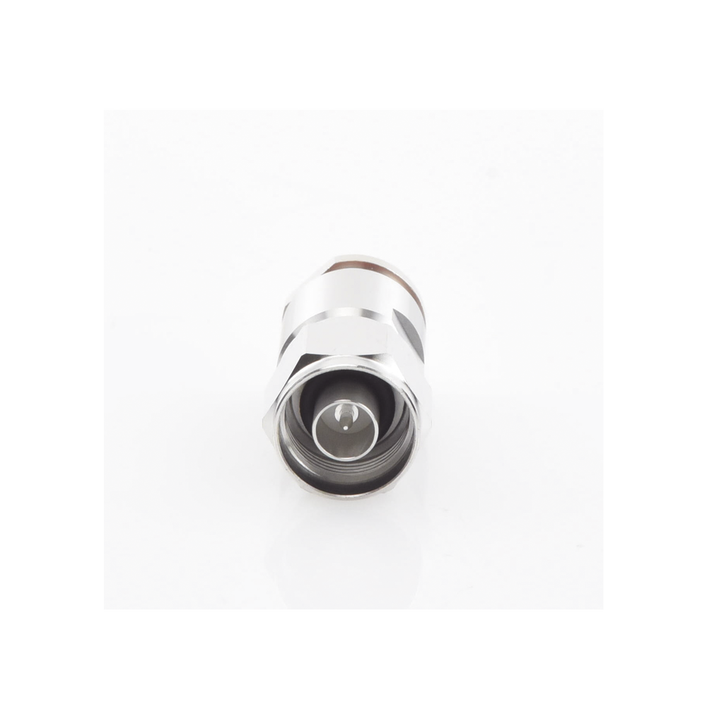 N Male Threaded Connector / CNT-400, 9913, RG8/U Captive Pin, Trimetal.