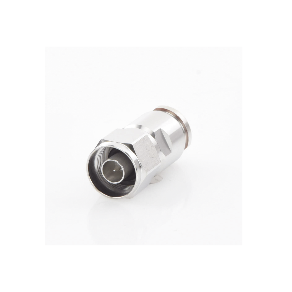 N Male Threaded Connector / CNT-400, 9913, RG8/U Captive Pin, Trimetal.