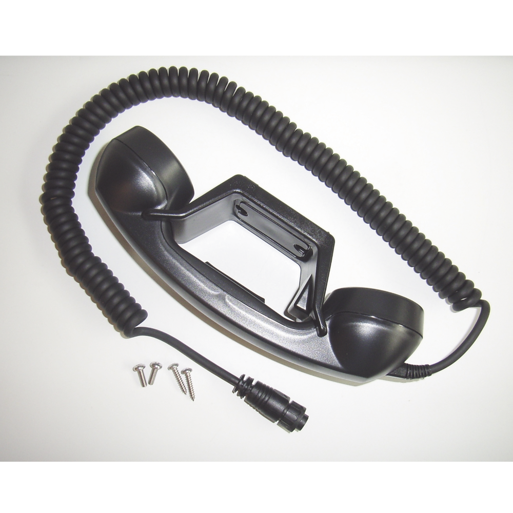 Micrófono de mano modelo 6210, compatible con radios VHF y MF/HF   