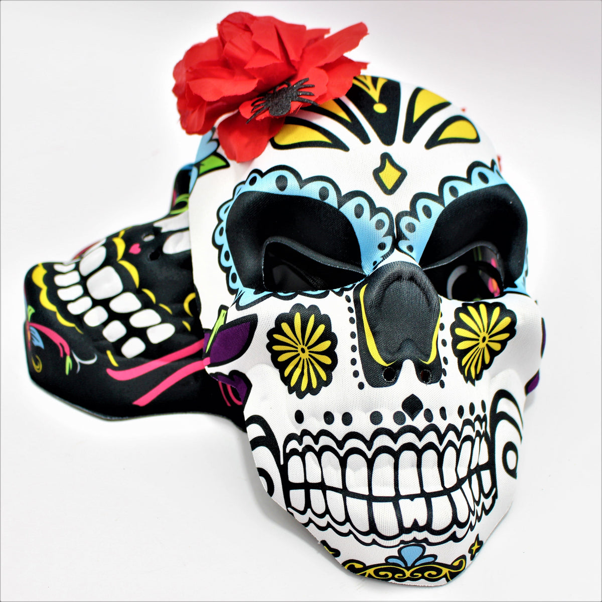 Mascara Catrina con Rosa