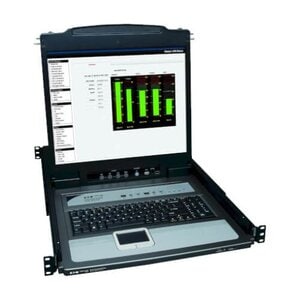 Conmutador KVM Tripp Lite B020-U16-19-K 16 puertos, LCD 19", USB