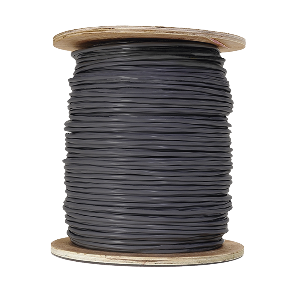 2 X 16 AWG FPL Fire or Paging Cable Reel / 305 m / Direct Burial or Weatherproof / Sunlight Resistant / Unshielded