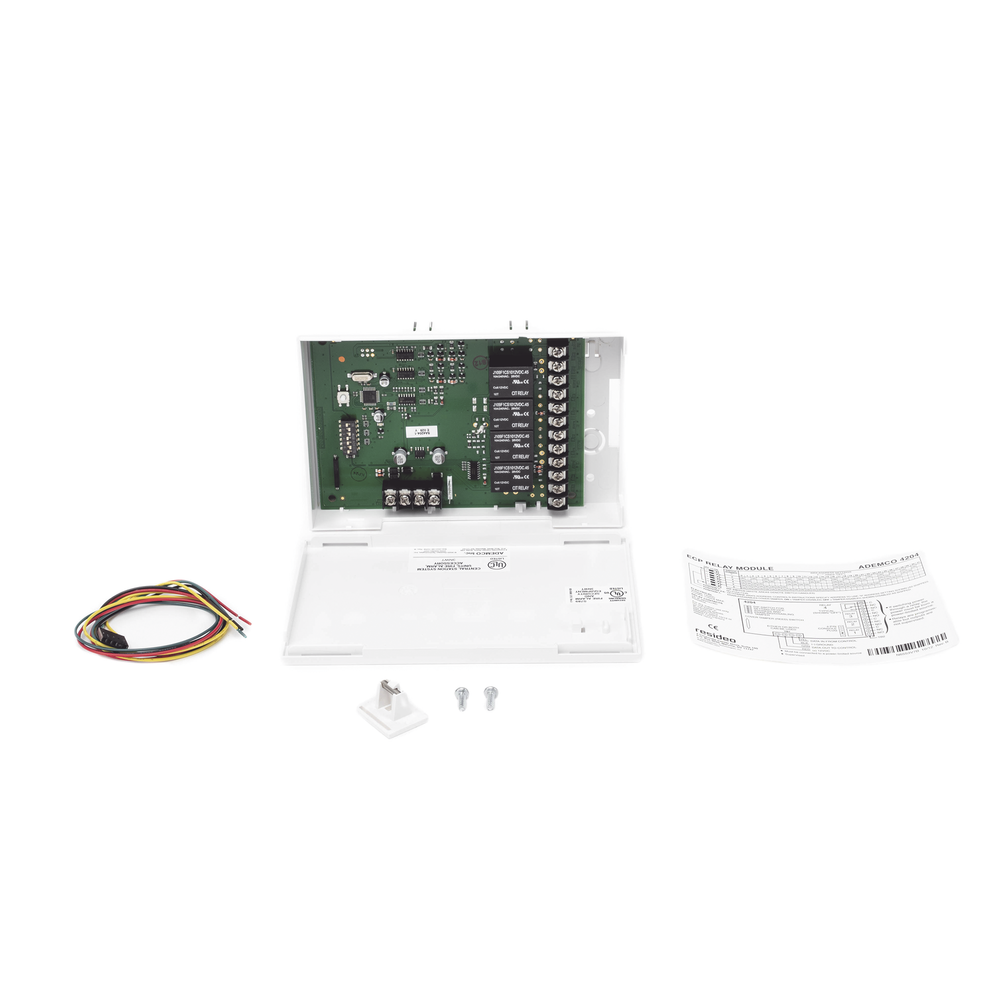 4-relay module for automation functions/power stages/additional sirens