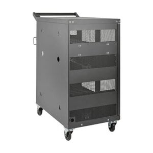 Carro de carga Tripp Lite CSC32AC para 32 dispositivos, 4 ruedas, acero