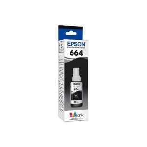 Botella de tinta Epson T664120-AL negro 70 mL inyección de tinta