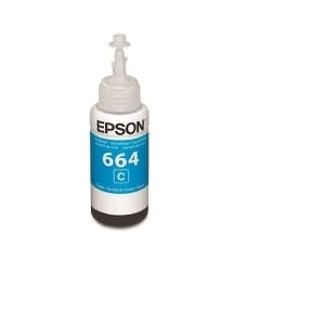 Botella de tinta Epson T664220-AL cian, inyección, 70 ml