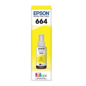 Kit de tinta Epson T664420-AL amarillo inyección de tinta 70 mL