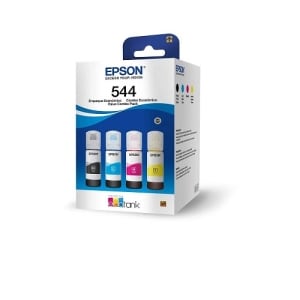 Botellas de tinta Epson T544520-4P CMYK, inyección, paquete x4