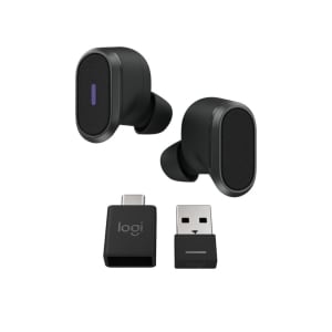 Auricular Logitech Zone True Wireless Bluetooth, cancelación de ruido y USB tipo A