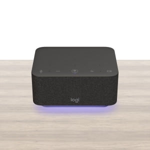 Base de conexión Logitech Logi Dock 100W, 2 pantallas 4K, 5 puertos USB