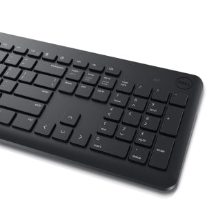 Combo teclado y mouse Dell KM3322W inalámbrico RF tamaño completo