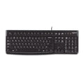 Teclado Logitech K120 920-004422 USB cableado negro