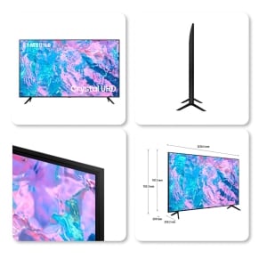 Televisor Samsung UN55CU7000KXZL 55" 4K UHD, HDR10, Smart TV