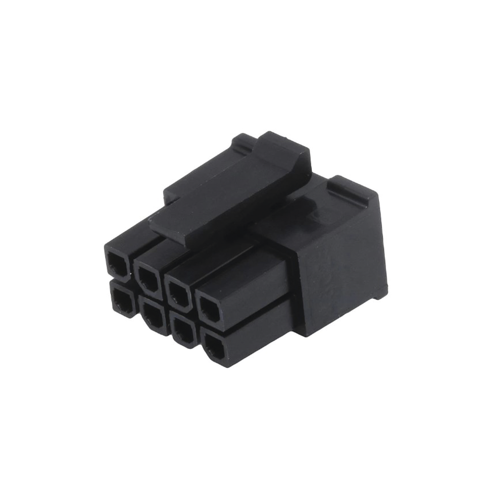 Conector MOLEX Receptor de 8 contactos hembra a 3.0mm, en doble fila.