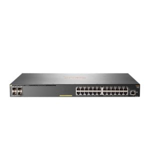 Switch Aruba 2930F JL261A 24 puertos PoE+ 4 ranuras SFP